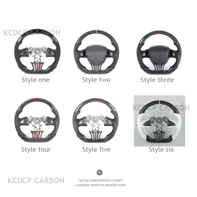 Carbon Fiber Car Steering Wheel for Infiniti Q50 Q60 QX50 QX30 Q50L EX QX70 FX Q70L Steering Wheel