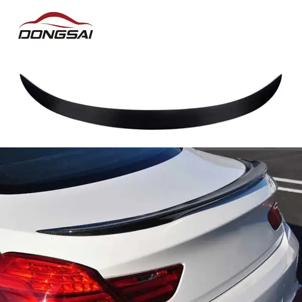 Carbon Fiber M Type Rear Trunk Lip Tail Wing Spoiler Ducktail for BMW 6 Series F06 F12 F13 640I 650I M6 2011+