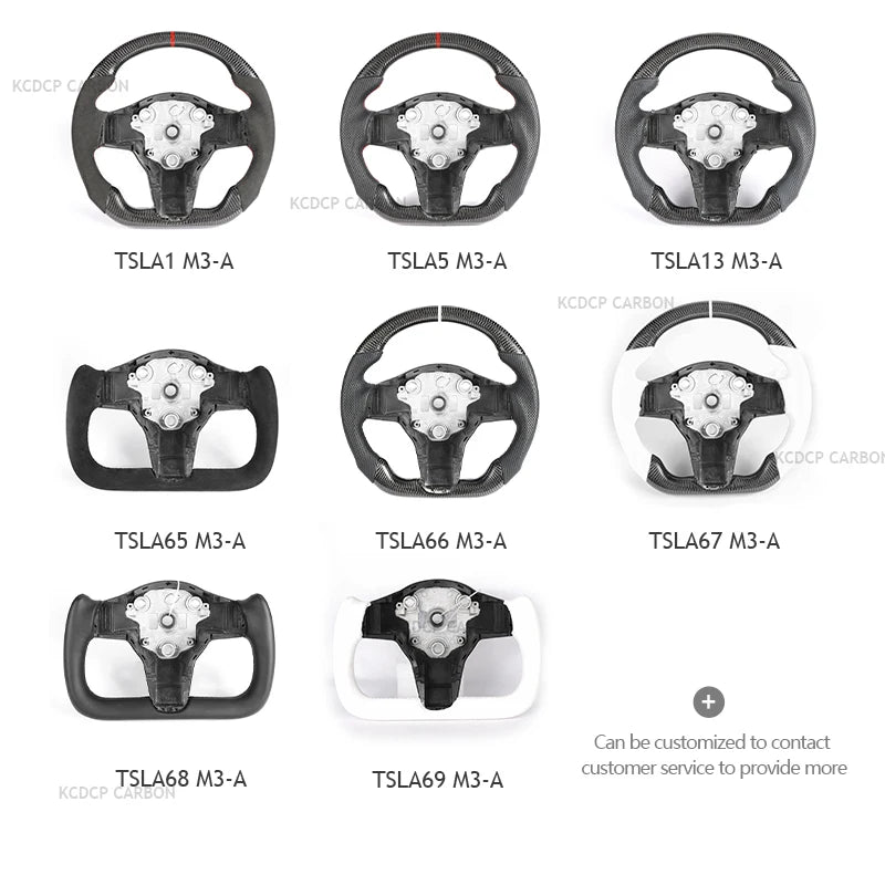 Carbon Fiber Steering Wheel for Tesla Model Y S X Model 3 Steering Wheel Weight 2020 2021