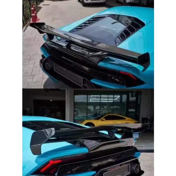 Carbon Fiber Tail Wing for Lamborghini Huracan LP580 LP610 EVO Modified Rear Spoiler Wing Lip Body Kit Car