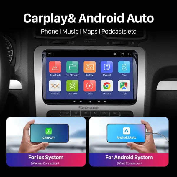 Carplay 2 Din Android 10.1 for HONDA CITY 2014 2015 2016 2017 2018 2019 Multimedia Stereo Car DVD Player Navigation GPS Radio