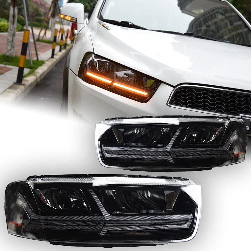 Chevrolet Captiva Headlights 2011-2018 Dynamic Turn Signal LED Headlight Projector Lens DRL