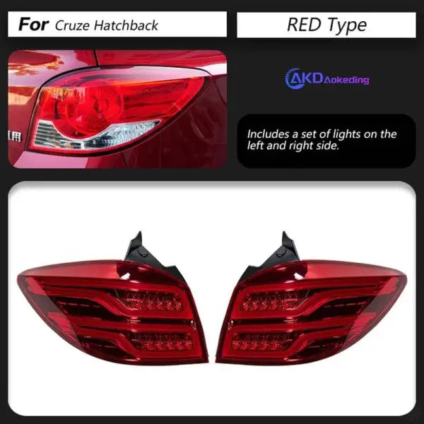 Chevrolet Cruze LED Tail Lights 2012-2015 Cruze Hatch Back