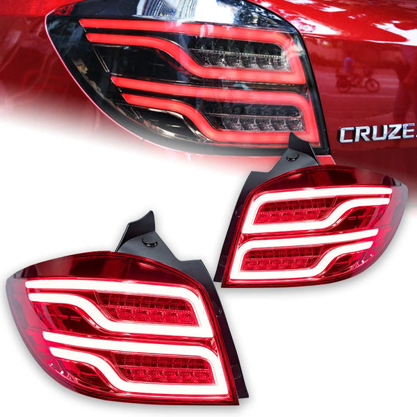 Chevrolet Cruze LED Tail Lights 2012-2015 Cruze Hatch Back LED Tail Light DRL Rear Lamp