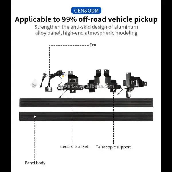 China Suv Other Exterior All Black Threshold Steps Power