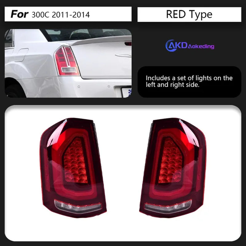 Chrysler 300C Tail Light 2011-2014 300C Tail Lamp LED DRL Signal Brake Reverse