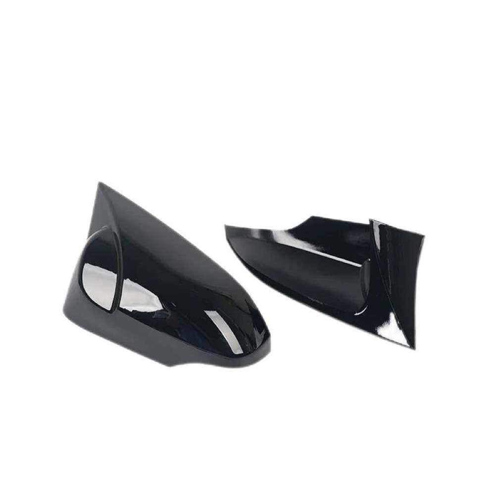 Car Craft Compatible With Toyota Corolla Altis 2014-2018 Side Rear View Case Wing Cap Shell Housing Mirror Covers 3m Tape Pasting Style Ar-mr-039 Glossy Black CC-8086 - CAR CRAFT INDIA