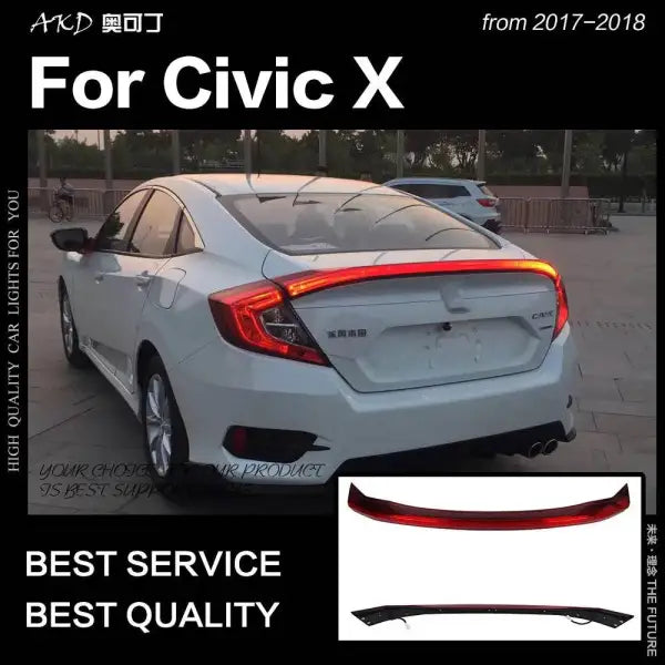 Civic 2017-2018 Civix Sedan LED Tail lamp light LED DRL