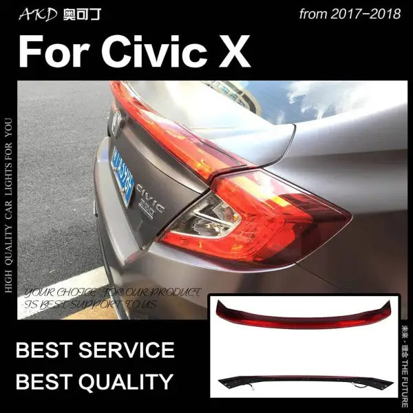 Civic 2017-2018 Civix Sedan LED Tail lamp light LED DRL