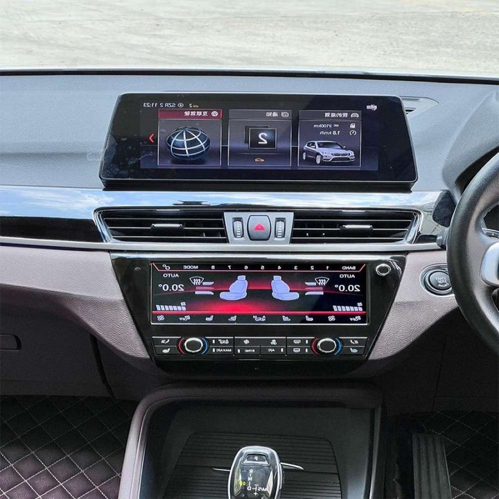 Car Craft Compatible With Bmw X1 F48 2016-2022 Lcd Display Air Conditioning Board Android Ac Panel Digital Touch Screen Climate Knobs Control 8.8 Inch CC-8489 - CAR CRAFT INDIA