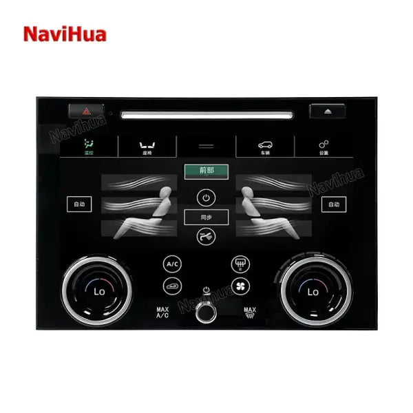 Climate Control LCD Screen Car DVD Player AC Air Conditioning Panel for Land Rover Range Rover Vogue L405 2013-2017
