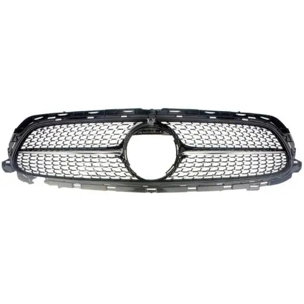 Car Craft Front Bumper Grill Compatible With Mercedes Benz E Class W213 Lci 2021-2023 Front Bumper Grill Panamericana Gt Sports W213 Grill Diamond Black Lci Amg Sports - CAR CRAFT INDIA