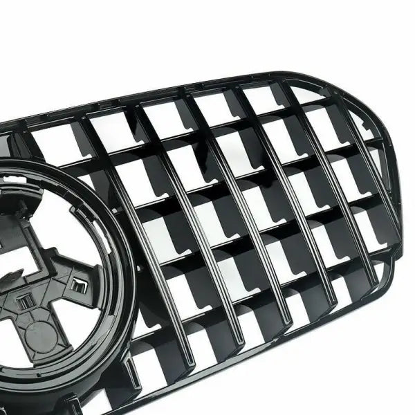 Car Craft Front Bumper Grill Compatible With Mercedes Gle W167 X167 2019-2023 Sports Amg Version Front Bumper Panamericana Grill W167 Grill Gtr Black Amg Gle - CAR CRAFT INDIA