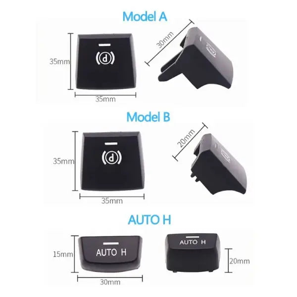 Car Craft Parking Break Switch Cover Compatible with BMW 5
