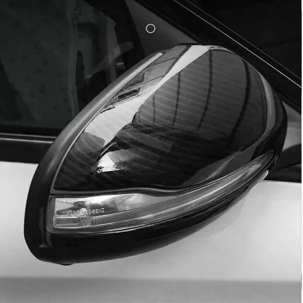 Car Craft Side Mirror Cover Compatible With Mercedes Benz C