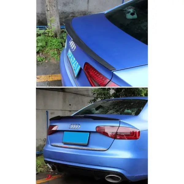 Car Craft A4 Spoiler Trunk Spoiler Compatible with Audi A4