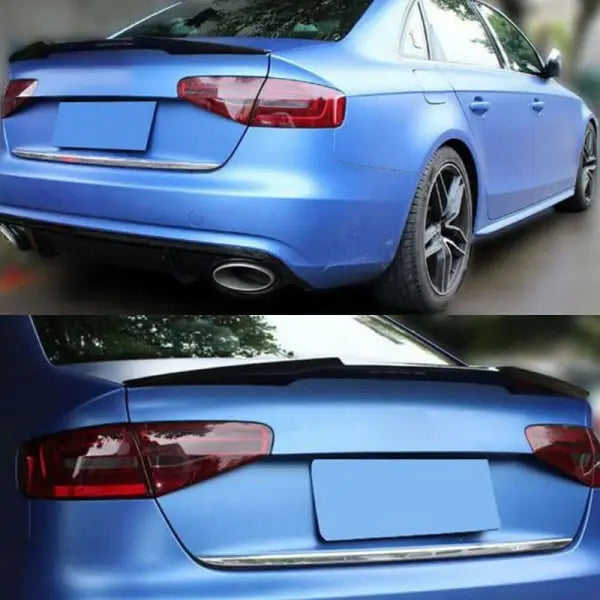 Car Craft A4 Spoiler Trunk Spoiler Compatible with Audi A4