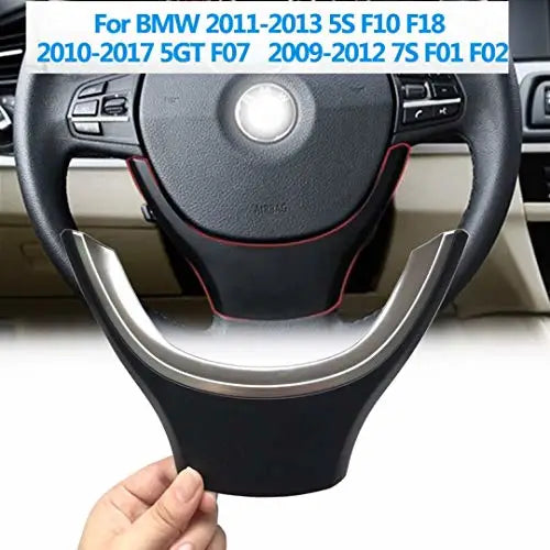 Car Craft Steering Wheel Trim Cover Compatible with BMW 5