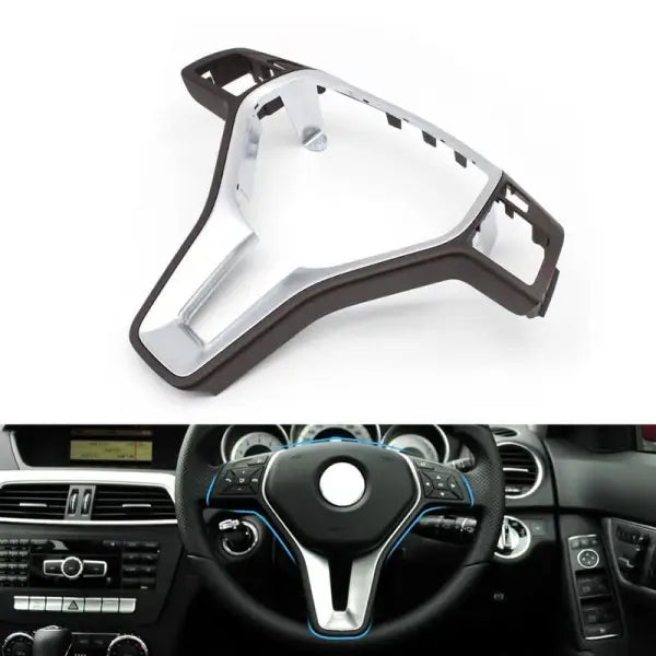 Car Craft Steering Wheel Trim Cover Compatible with Mercedes