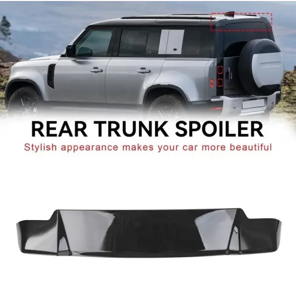Car Craft Trunk Wing Rear Spoiler Compatible with Land Rover