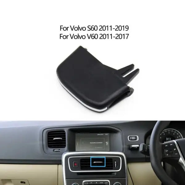 Car Craft Ac Vent Slider Compatible With Volvo S60 2011 2019 V60 2011-2017 Ac Vent Slider Centre 30791699-C - CAR CRAFT INDIA