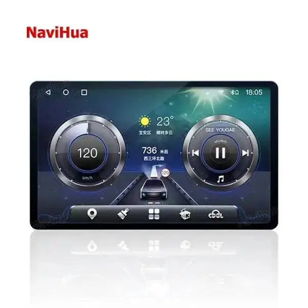 Custom 7 Inch Android Car Radio Universal TS10 Portable Car