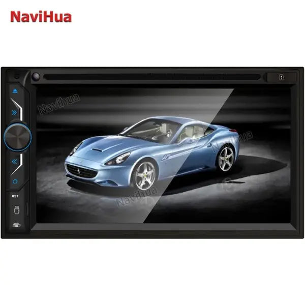 Custom 906AB 6.2 Inch Car Screen Android Double Din Universal GPS Navigation 2 Din Car Radio Stereo Multimedia Player