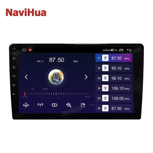 Custom Android Car Radio Universal 9 Inch Stereo Touch Screen Multimedia Stereo Car DVD Player GPS Navigation Auto Radio