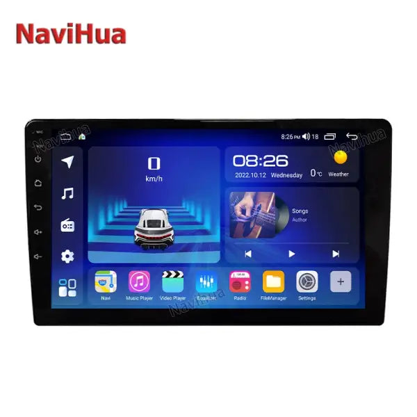 Custom Android Car Radio Universal 9 Inch Stereo Touch Screen Multimedia Stereo Car DVD Player GPS Navigation Auto Radio