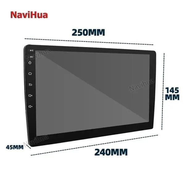 Custom Touch Screen 10 Inch Android 2 Din Universal Car Stereo Autoradio Multimedia Player GPS Navigation Car DVD Player