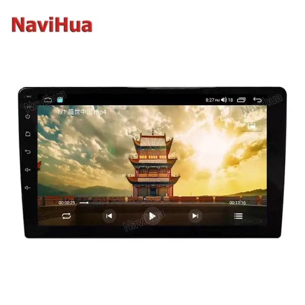 Custom Universal GPS Navigation Multimedia Player Android 9 Inch Touch Screen Car Radio Stereo DVD Auto Radio