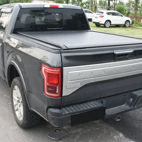 Customize Automobile Aluminum Alloy Trunk Electric Bed Steps for Ford F150 Tonneau Cover Bed Running Board