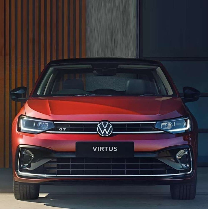 Car Craft Compatible With Vw Volkswagen Virtus 2023+ Rear Trunk Wing Boot Spoiler Lip Splitter Skirt Oem Original Style Carbon Fiber Look Ar-vw-0235 Cf CC-7973