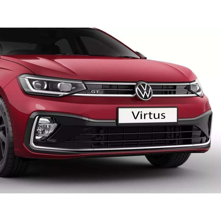 Car Craft Compatible With Vw Volkswagen Virtus 2023+ Rear Trunk Wing Boot Spoiler Lip Splitter Skirt Oem Original Style Carbon Fiber Look Ar-vw-0235 Cf CC-7973