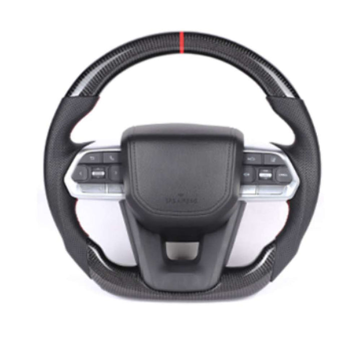 Car Craft Compatible With Toyota Innova Fortuner Land Cruiser Prado Altis Camry Hilux Upgraded GX GXR Custom Full Steering Wheel Style 4 - CAR CRAFT INDIA