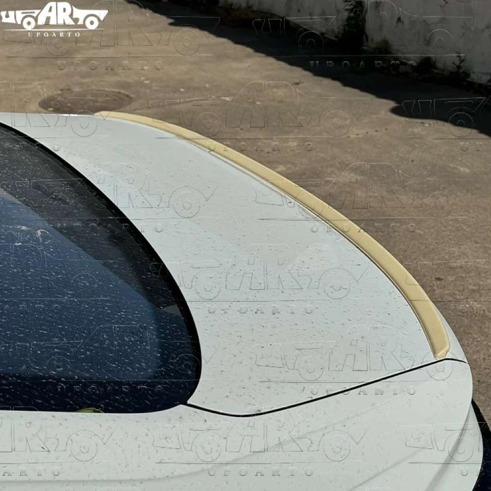 Car Craft Compatible With Vw Volkswagen Virtus 2023+ Rear Trunk Wing Boot Spoiler Lip Splitter Skirt P Style Glossy Black Ar-vw-0233 CC-7970 - CAR CRAFT INDIA