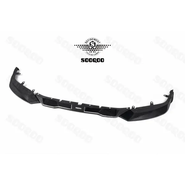 Design M2 G87 Front Lip B Style Dry Carbon Fiber Front Bumper Lip for BMW M2 G87 2023-IN