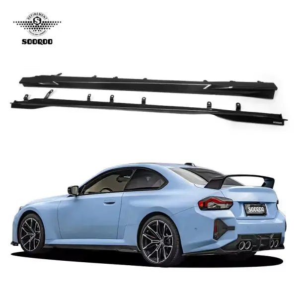 Design M2 G87 Side Skirts Dry Carbon Fiber Side Skirt for BMW M2 G87 2023-IN