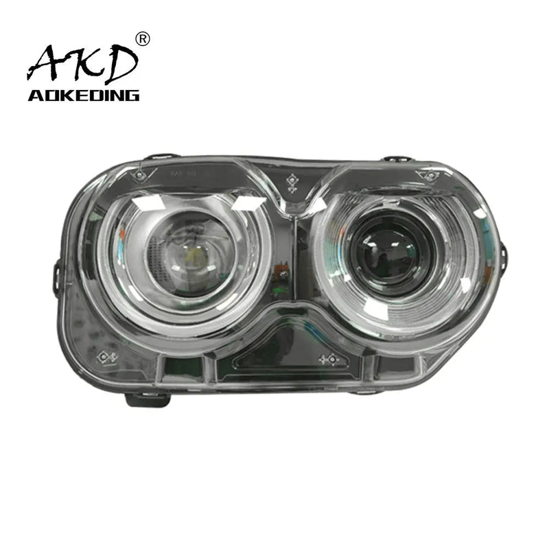 Dodge Challenger Headlights 2015-2019 New Challenger LED Headlight Led Signal Drl Bi Xenon