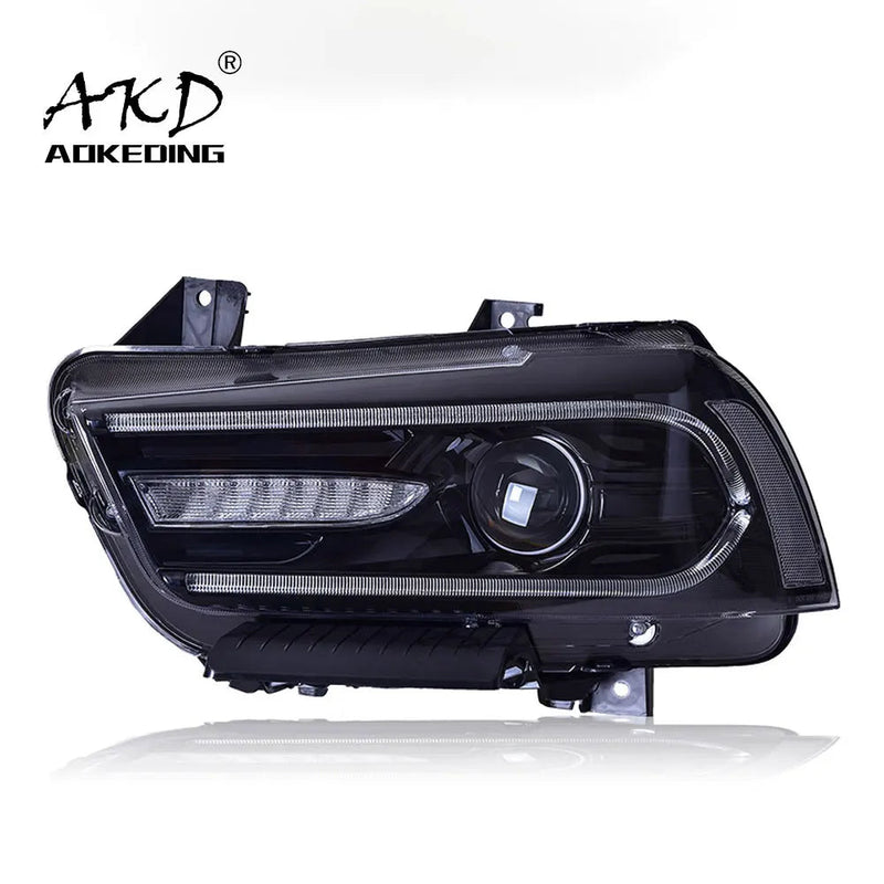 Dodge Charger Headlights 2011-2014 Charger LED Headlight Dynamic Signal Led Drl Bi Xenon