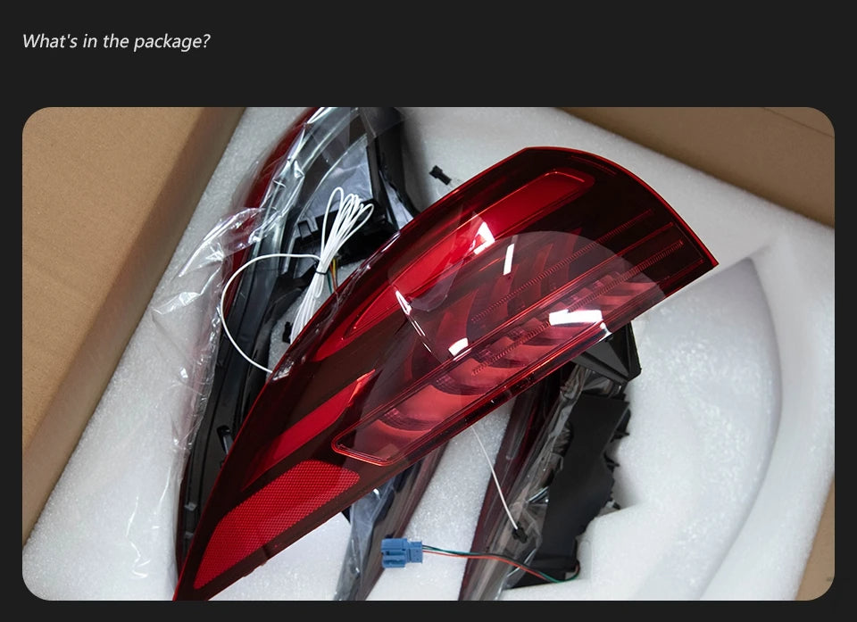 Car Model for Benz GLE W167 CLS Tail Light 2019-2023 GLE LED Tail Lamp DRL Dynamic Signal Automotive Accessories - CAR CRAFT INDIA