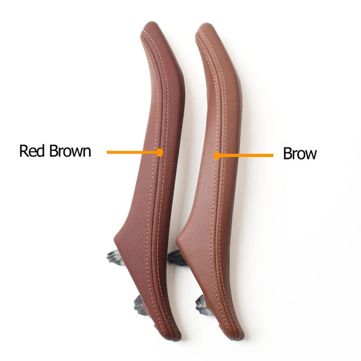 Car Craft Compatible With Bmw 5 Series F10 2010-2017 Car Interior Door Armrest Inside Pull Handle Single Handle Right Beige 51417225850r Rhd Model A OUTER LEATHER PART CC-7918 - CAR CRAFT INDIA