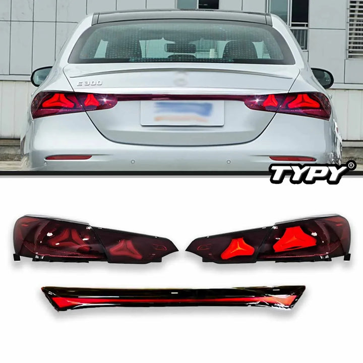 Car Lights for Benz E Class W213 Taillight 2021-2023 LED Projetor Tail Lamp Daytime Running Light Automotive Accessories - CAR CRAFT INDIA