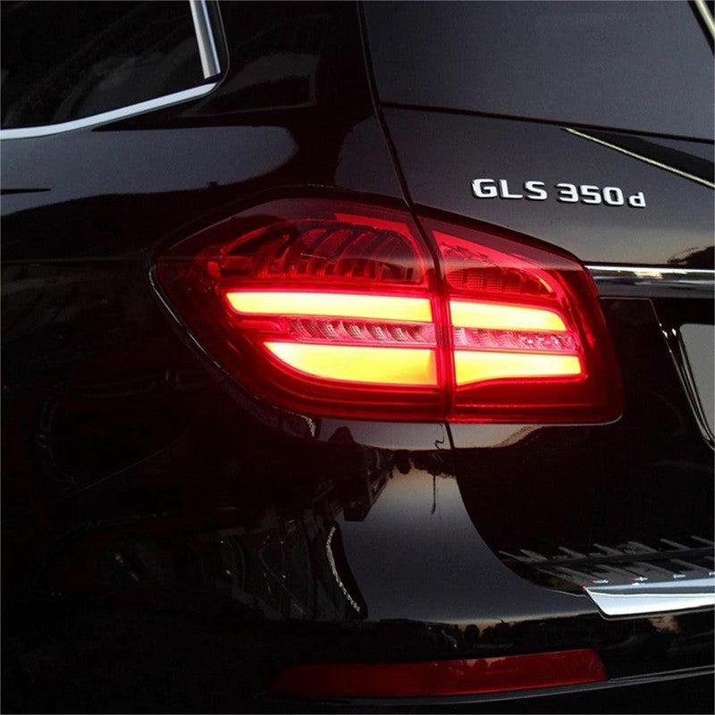 Car Craft Compatible With Mercedes Benz Gl W166 2012-2015 Car Rear Upgraded Tail Light Lamp Xenon Taillight Retrofit Upgrade Modified Led Drl Hid Gls Style X166-011