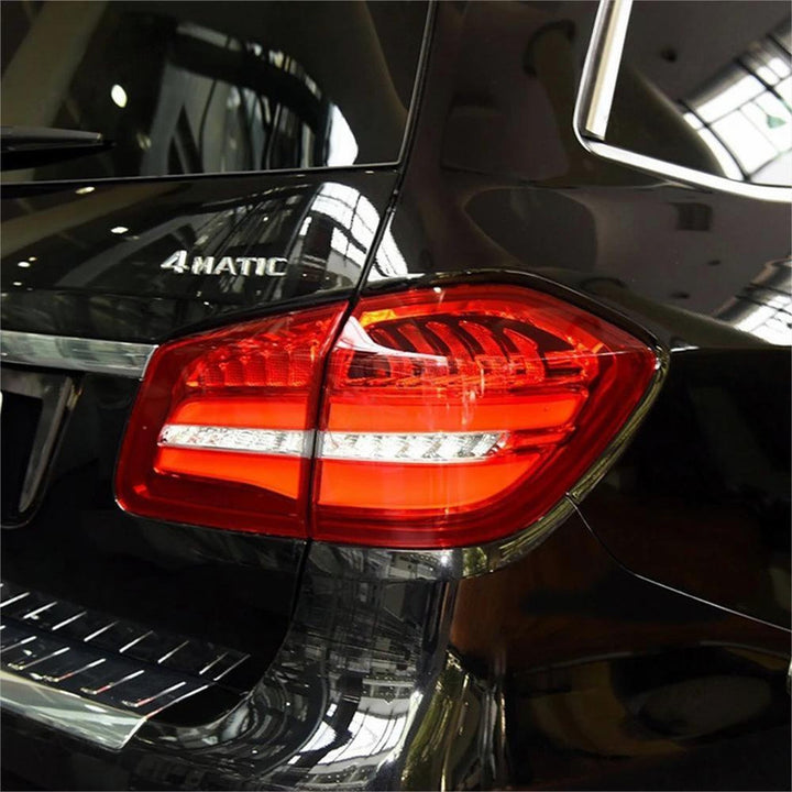Car Craft Compatible With Mercedes Benz Gl W166 2012-2015 Car Rear Upgraded Tail Light Lamp Xenon Taillight Retrofit Upgrade Modified Led Drl Hid Gls Style X166-011