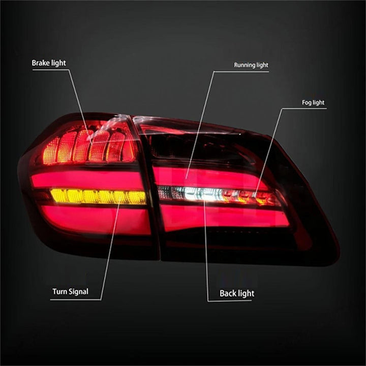 Car Craft Compatible With Mercedes Benz Gl W166 2012-2015 Car Rear Upgraded Tail Light Lamp Xenon Taillight Retrofit Upgrade Modified Led Drl Hid Gls Style X166-011