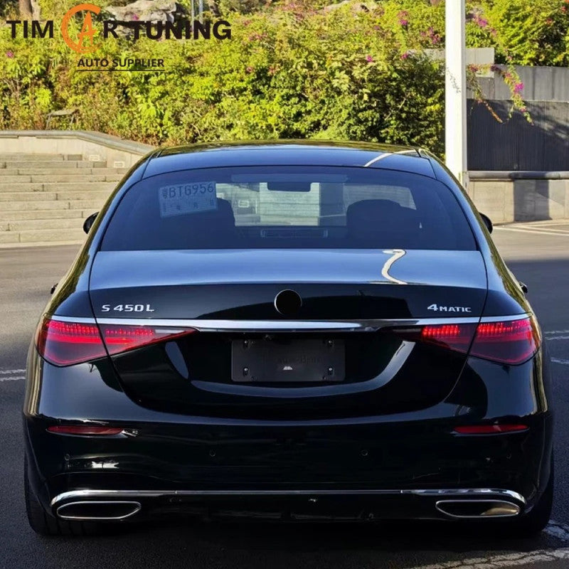 Car Craft Compatible With Mercedes Benz S Class W223 2021-2025 Rear Bumper Upgrade Convert To S450 Amg Bumper Bodykit Gc W223-008 CC-9718 - CAR CRAFT INDIA