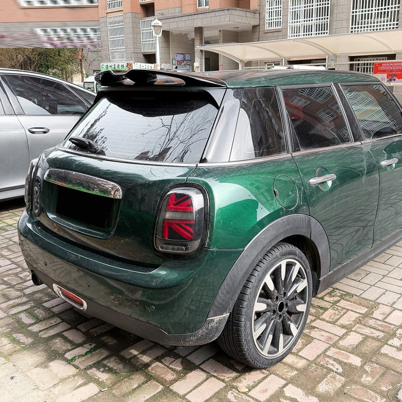 Car Craft Compatible With Mini Cooper F55 F56 2014-2022 Rear Trunk Wing Boot Lip Roof Spoiler Jcw Carbon Fiber Look Zst-1599 Cf 4 Door