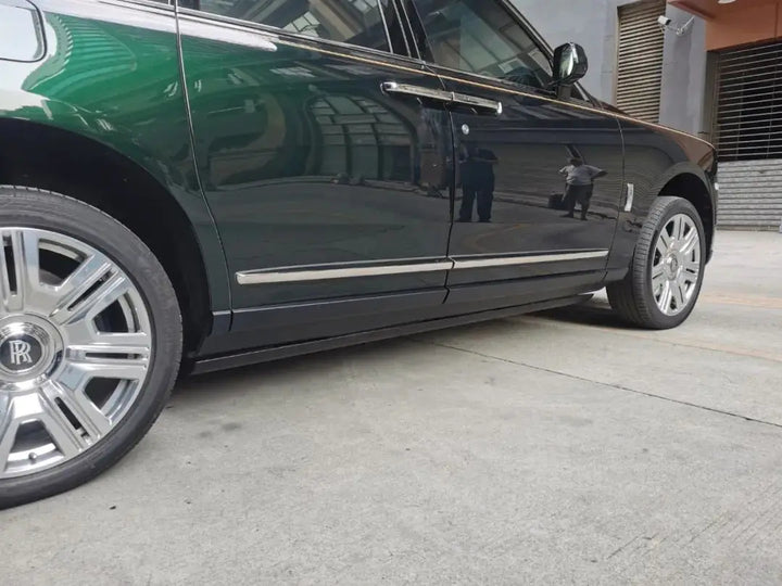 Car Craft Compatible With Rolls Royce Cullinan 2018-2025 Automatic Deployable Electric Side Step Retractable Ladder Pedal Running Boards Side Step