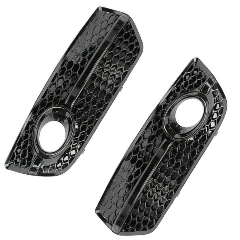 Car Craft Compatible With Audi Q5 2008-2012 Upgraded Front Bumper Fog Lamp Light Grill Cover Q5-021 Gc